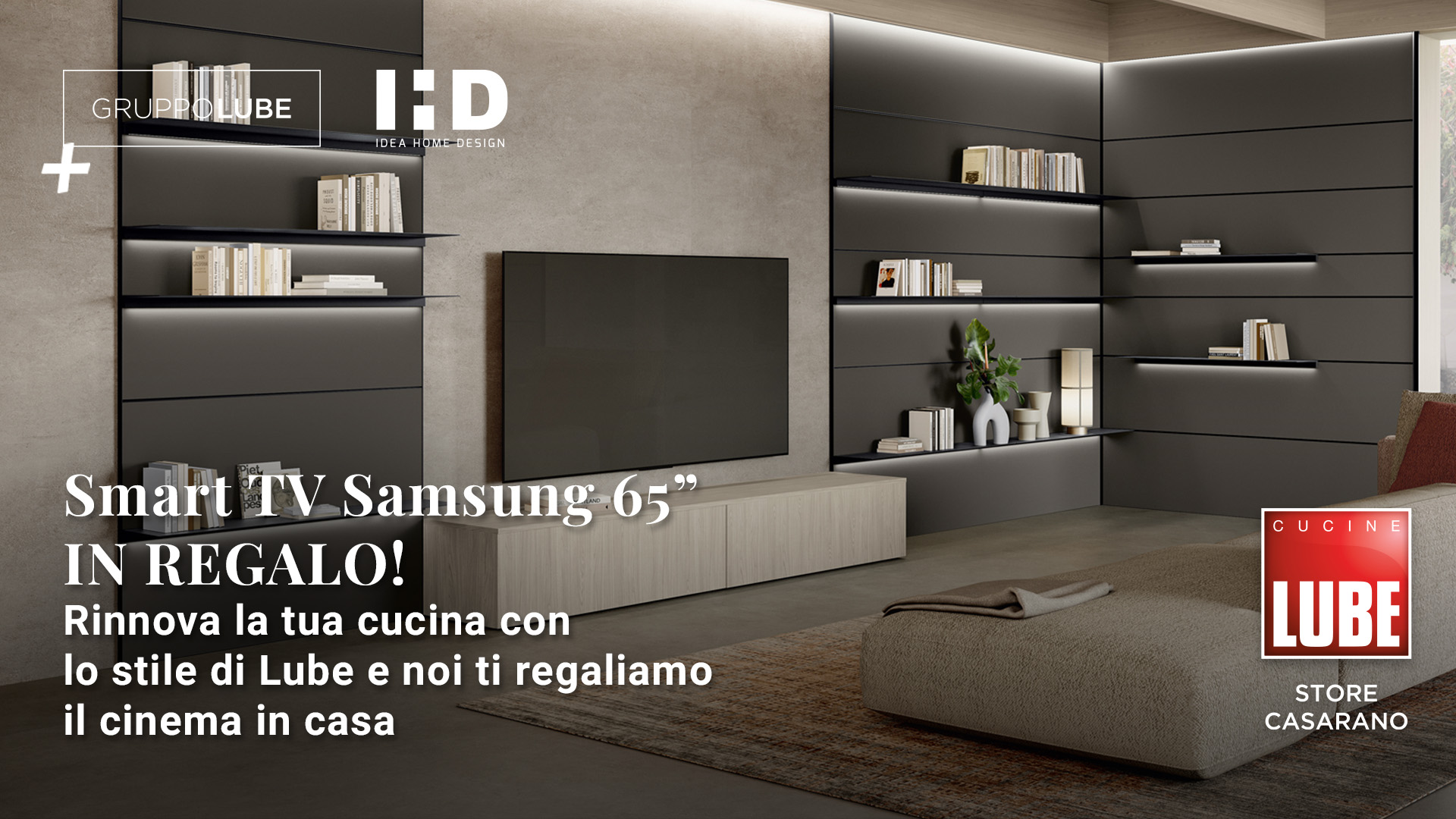 Marzo 2026 - Piano in gres + 2 elettrodomestici omaggio